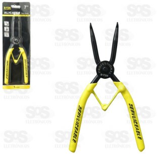 Alicate Para Anéis Interno Curvo 7 Polegadas B-tek BT394