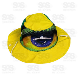 Chapéu Brasil Copa do Mundo Unitário Modelos Variados