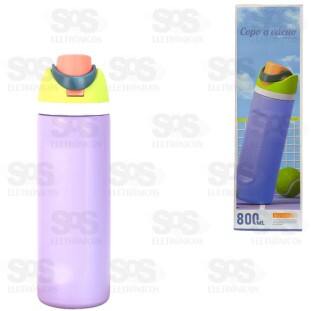 Garrafa Térmica Vácuo 800ml Cores Variadas TWU-535