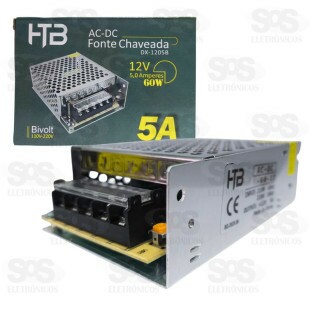 Fonte Chaveada Colmeia 12V 5A 60W DX-1205B