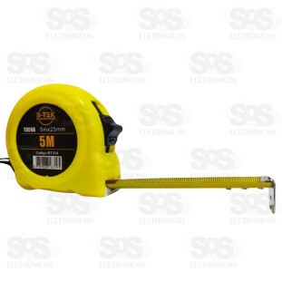 Trena Com Trava 5Mx25MM B-Tek BT-534