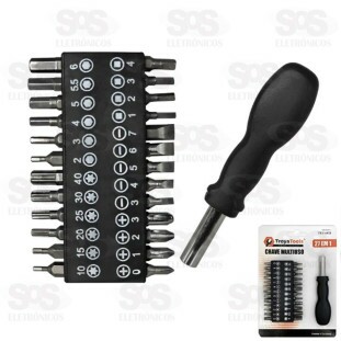 Jogo De Chave Multiuso 27 em 1 TroyaTools TRY-6028