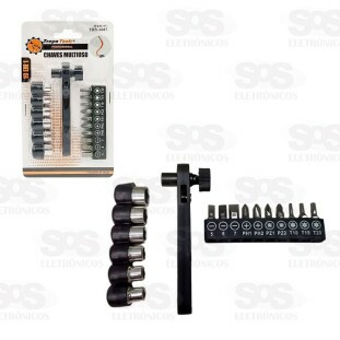 Chave Multiuso 19 Em 1 TroyaTools TRY-6047