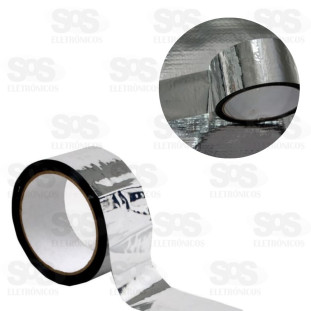 Fita Adesiva Metalizada 48mmx20 Metros B-Tek BT-632