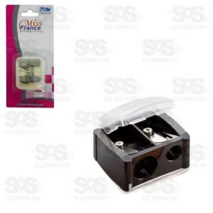 Apontador Duplo Para Lápis Maquiagem MF-6611