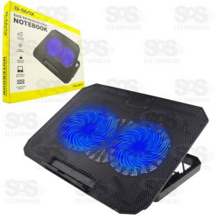 Base Cooler Com LED Para Notebook B-Max BM-763