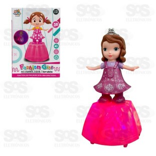 Boneca Fashion Girl Bate e Volta Toy King TK-AB7961