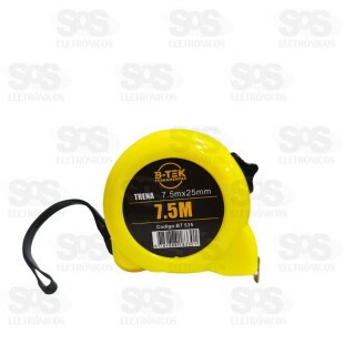 Trena Com Trava 7,5Mx25MM B-Tek BT-535