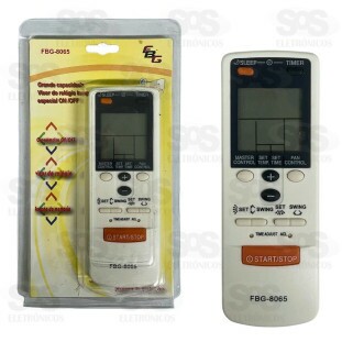 Controle Remoto Para Ar Condicionado Fujitsu FBG-8065