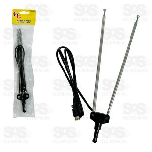 Antena Coelhinho Digital Para TV Cabo de 1 Metro FBG-860