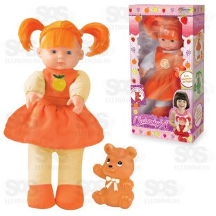 Boneca Cheirosinha Corpinho De Tecido Pelúcia 860