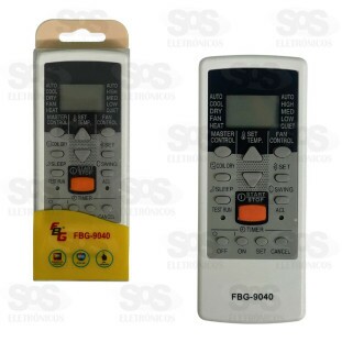 Controle Remoto Para Ar Condicionado Fujitsu FBG-9040