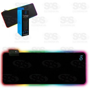 Mouse Pad Gamer 90x40cm Com Iluminação LED RGB P9040