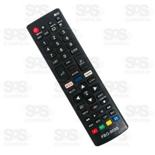 Controle Remoto LG Smart Netflix/Amazon FBG-9058