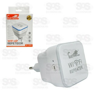 Repetidor De Sinal Wi-Fi 300Mbps Eletromex EL-1802
