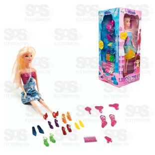 Boneca Reino Dos Sonhos 21 Acessórios Pica Pau 3893