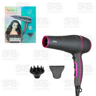 Secador De Cabelo Profissional 127V 1800W VGR V-402