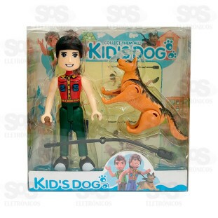 Boneco De Montar Coleção Kids Dog Toy King TK-AB7988