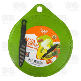 Tábua de Corte Redonda Com Faca Altomex AL-3250