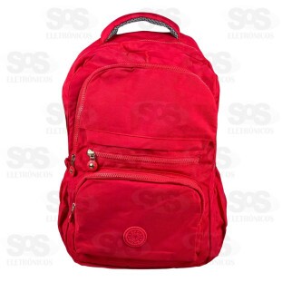 Mochila Universitária 6 Bolsos Cores Variadas AL-C-10215