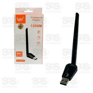 Antena Wireless USB 2.4GHz Altomex AL-UW24D