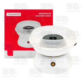 Máquina de Algodão Doce Portátil 127V Tomate MAZ-116A