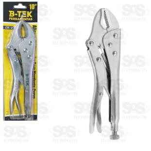 Alicate de Pressão Mordente Curvo Modelo: BT-537