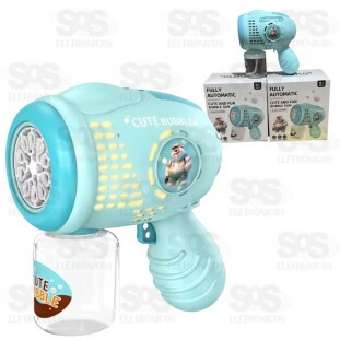 Metralhabolha de Sabão A Pilha Com Iluminação ARM-43