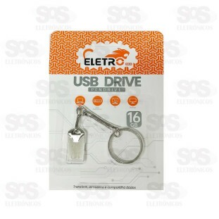 Pen Drive Chaveiro 16GB Eletromex EL-AU-16