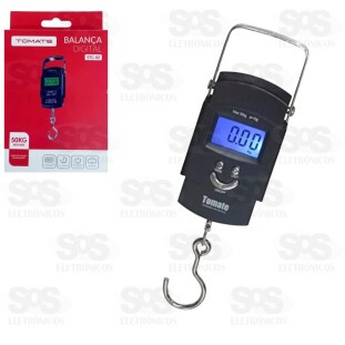 Balança Digital Portátil Até 50kg Com Gancho STC-02 