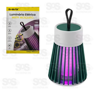 Luminária Mata Mosquito Silenciosa Ultravioleta B-Max BM-F1421