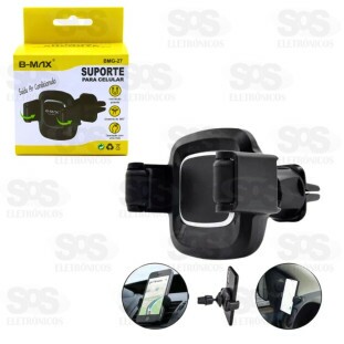 Suporte De Celular Saída de Ar Com Rodinhas Até 8,5cm Bmax BMG-27