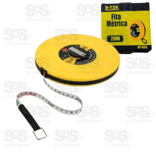 Trena Fita Métrica 20 Metros B-Tek BT-553