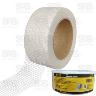 Fita Adesiva Telada Drywall 48mm X 45m B-Tek BT-635