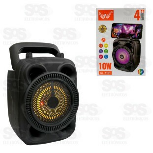 Caixa De Som 10W Com Suporte De Celular Altomex AL-3181