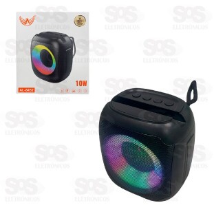 Caixa De Som 10W Com Suporte De Celular Altomex AL-8452