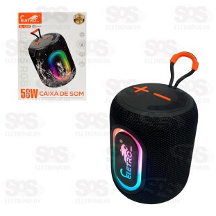 Caixa De Som 50W Proteção IPX5 Eletromex EL-1109