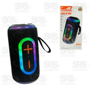 Caixa De Som 50W Proteção IPX5 Eletromex EL-1112