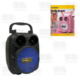 Caixa De Som 5W Com Suporte De Celular B-Max BM-S105