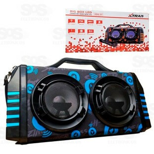 Caixa De Som Big Box LED Xtrad XDG-37