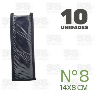 Capa De Controle Remoto N8 14x8cm 10 Unidades