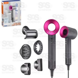 Secador De Cabelo Profissional Com 5 Acessórios 110V Inova CFT-12337-5