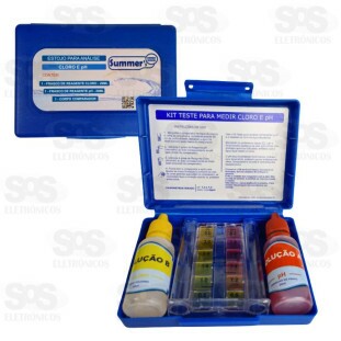 Estojo Para Analise de Cloro e PH 
