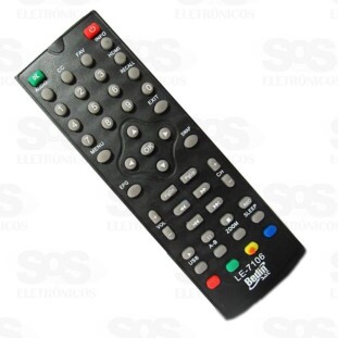 Controle Remoto Bedin Sat LE-7106