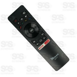 Controle Remoto Multilaser Netflix/Youtube Maxx 9077