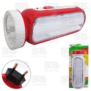 Lanterna LED e Luz De Emergência 14 LEDs Caerus crs-3221