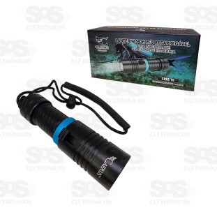 Lanterna Tática de Led Recarregável Caerus CRS-9856