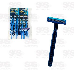 Aparelho De Barbear Com 3 Lâminas Cartela Com 24 Unidades CRS-666