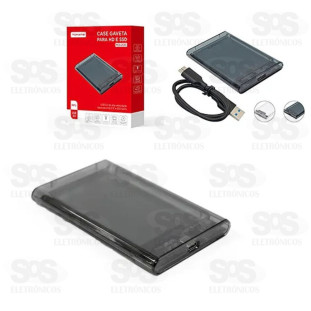 Case Gaveta para HD e SSD Tomate MCS-2530