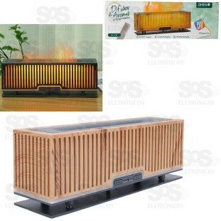 Umidificador Difusor Ultrassônico Dual  200ml Com Controle Ohey DL-615